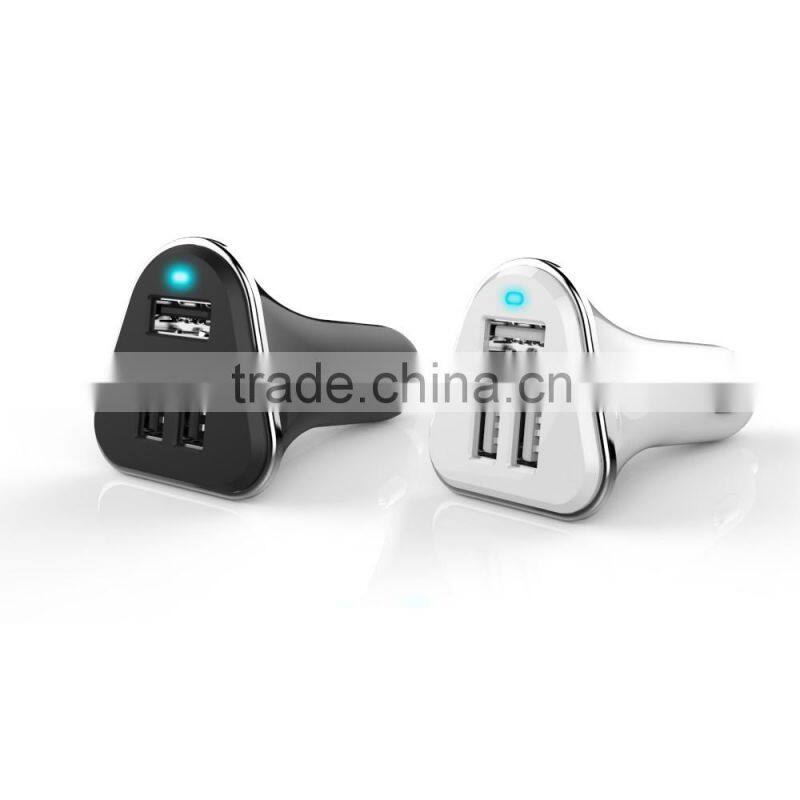 Factory supply mobile phone car charger usb hub