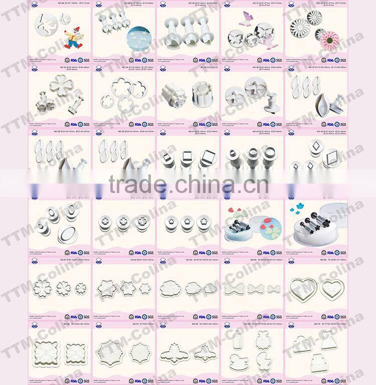 Round Cake Fondant Cutter Circle Rotundity Cookie Plunger Cutter