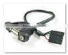USB B Female Panel Mount Cable to 5 Pin Mini USB Cable