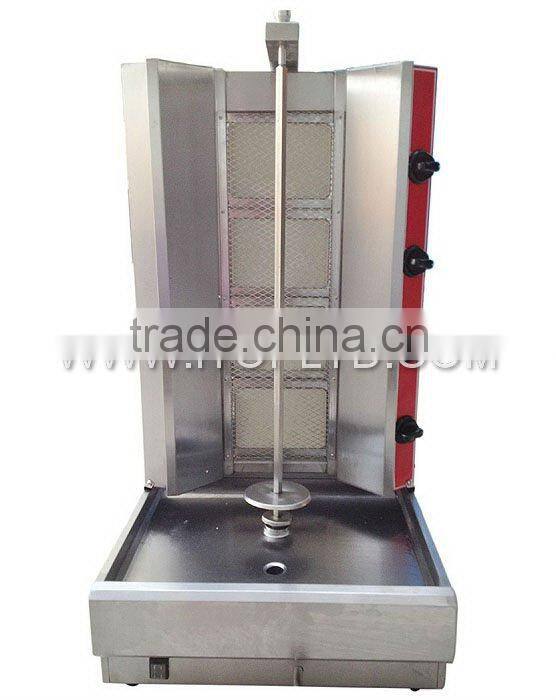 stainless steel gas shawarma equipment
