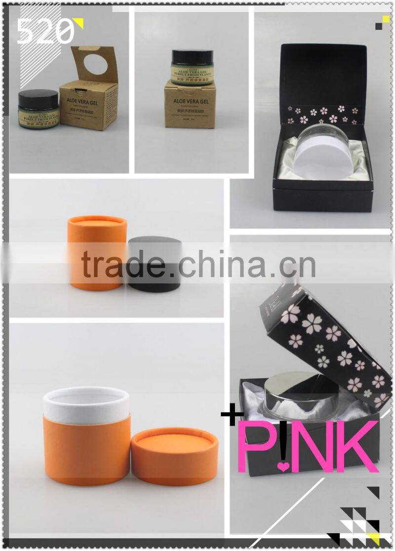 Personal Care Industrial Use glass Cream Jar