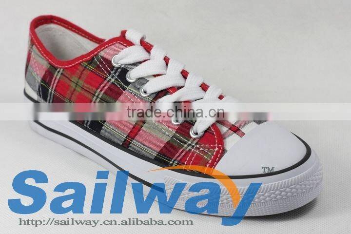 New Low Top Canvas Sneakers Men Shoes All Sizes Check