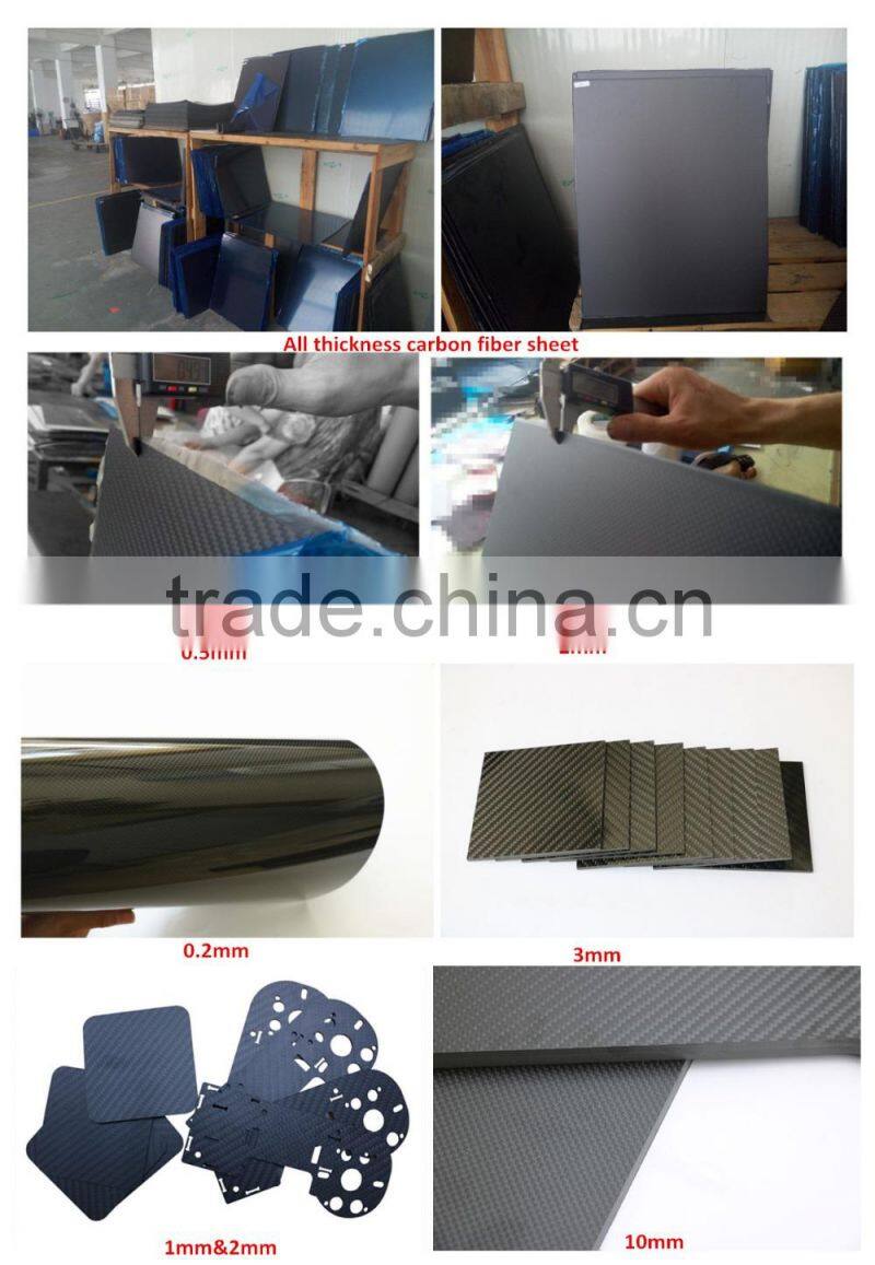 High Strength Super Light Carbon Fibre Tubing For Helicopter Quadcopter Multicopter