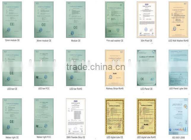 144W DMX RGB LED flood light RGBW DC24V LED wall washer light