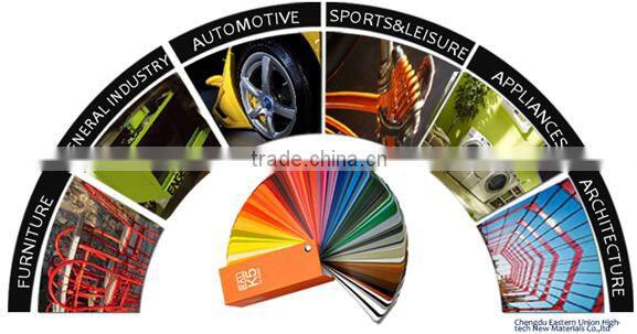 One coat high-gloss finish medium density fiberboard MDF powder coating