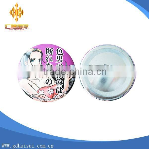 promotional cheap printing plane button badge