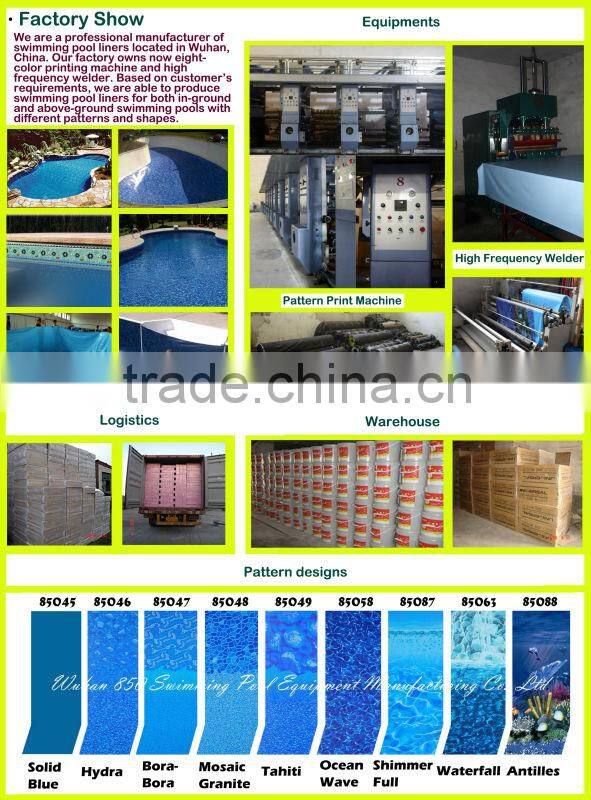 Europe Shimmer Full Patterned Pool liner