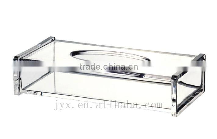 Black,acrylic napkin / tissue box/acrylic plastic tissue box