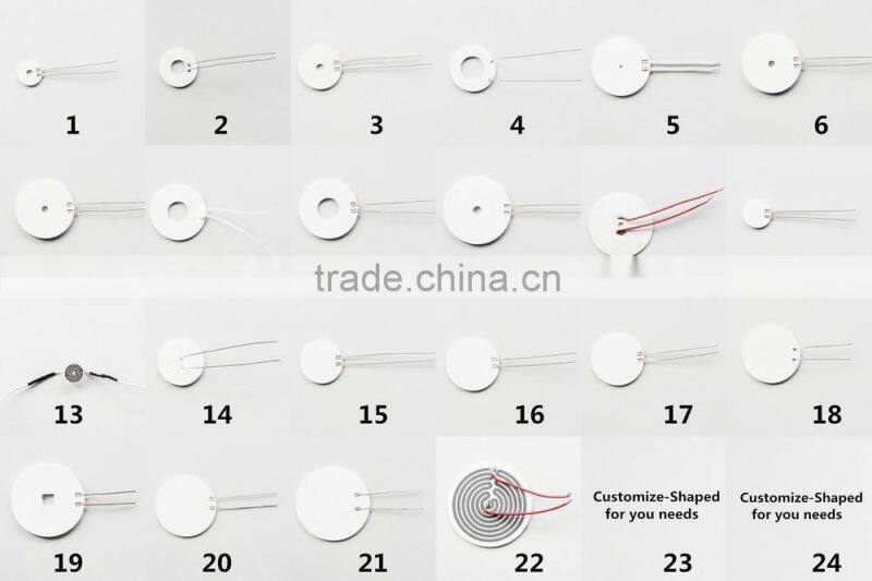 4U custom-designed MCH ceramic heater for soldering iron/ vaporizer/ hair straightener/ water heating