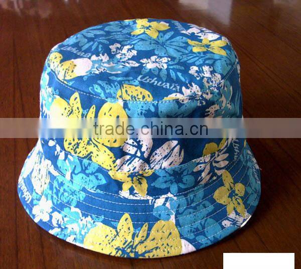 Floral Funny Wholesale Print Flower Custom Bucket Hat
