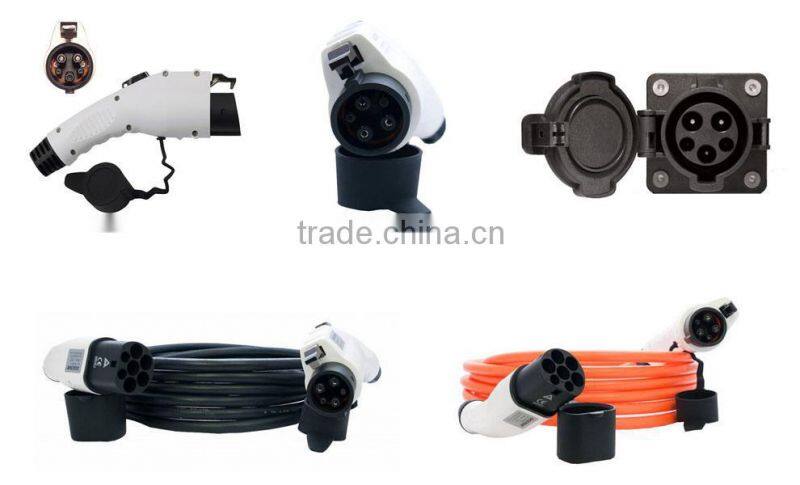 new products 2016 J1772 power connector with charger/ ac outlet for car