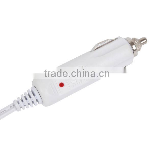 oem logo printing electrical outlet car adapter triple usb car socket