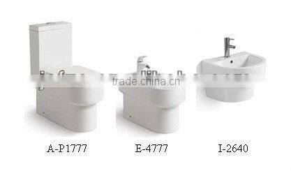 3018 Fashionable Western Washdown Two Piece Toilet dual flush toilet adjustable P-TRAP toilet cubicles size