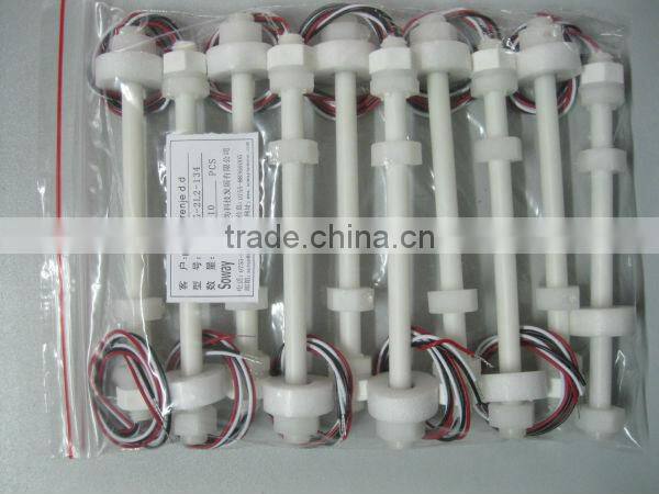 Acid level float sensor