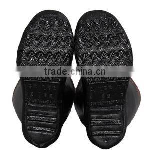 Rubber safety boots steel midsole