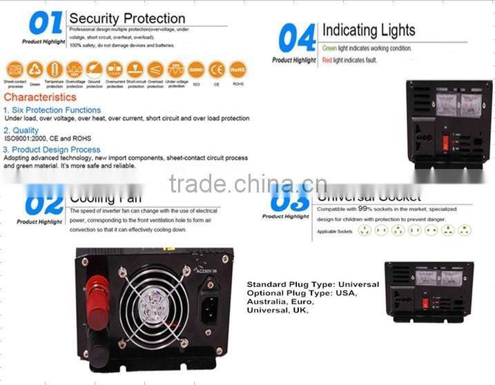 Doxin dc ac Solar Golden Power Inverter battery Charge and UPS