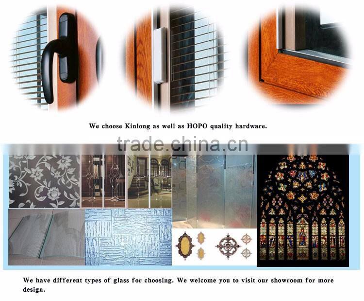 great quality meeting room aluminum round door with fixed glass panel