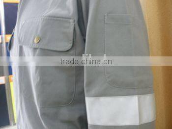 4 Grade Color Fastness to Light 100 Cotton Fire Resistant Offshore Coverall