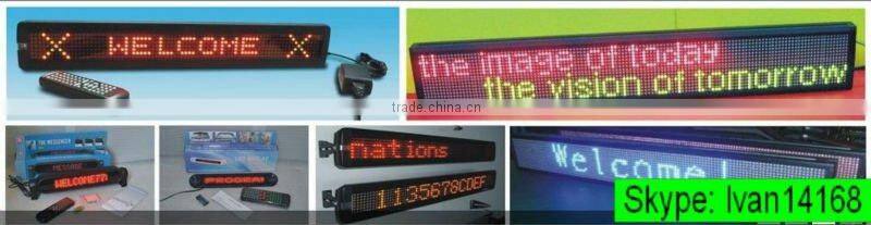 Sinoela Halloween LED flashing name badge custom mini badges tin star light-up badges scrolling led name badge
