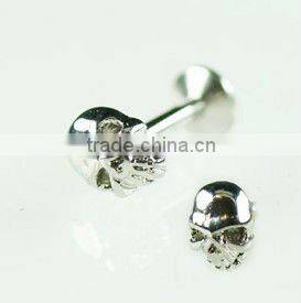 Cool 316L steel spider shape lip ring body piercing jewelry