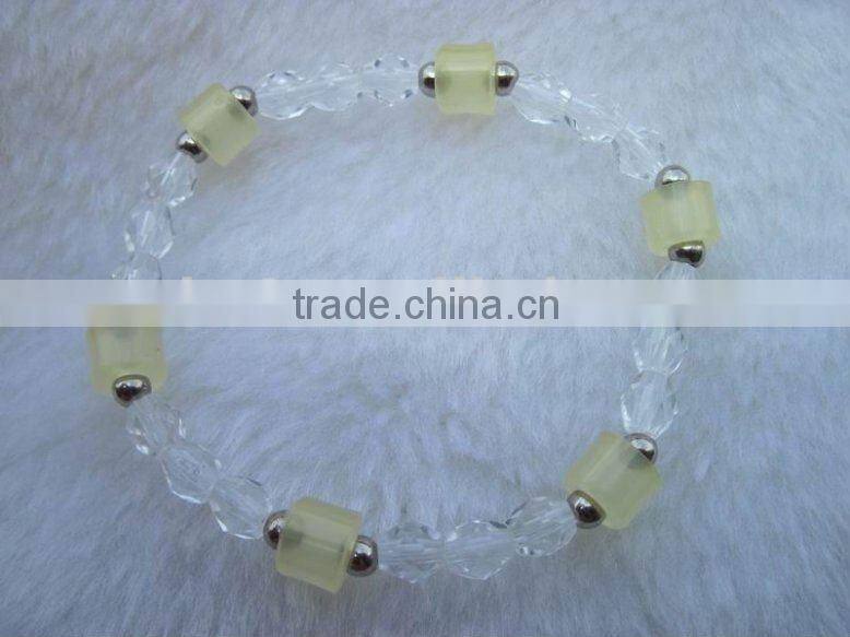 crystal bracelet uv bead bracelet glow bead bracelet