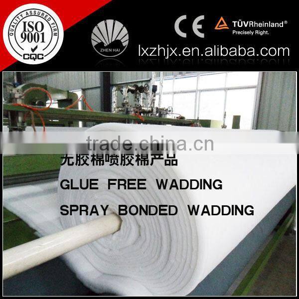 nonwoven polyester felt, 100% polyester wadding,acoustic wadding