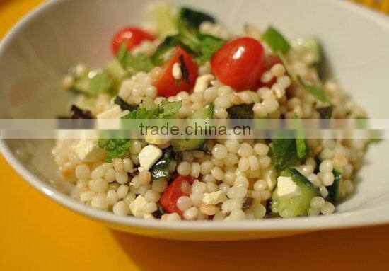 WholeSale Israeli Couscous 100% Durum Wheat semolina flour. Israeli Couscous. WholeSale M'hammas 1Kg Bag Thick grain.