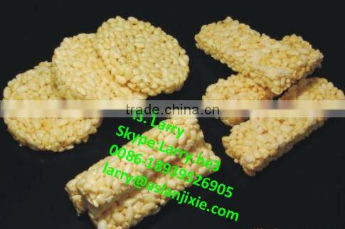 nut candy bar forming machine/sesame candy bar making machine/peanut crispy machine