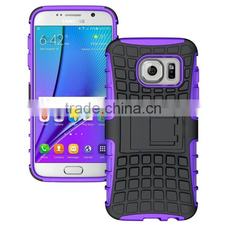 For Samsung GALAXY S7 EDGE G9350 G935F Armor CASE Heavy Duty Hybrid Rugged TPU Impact Kickstand ShockProof Tyre CASE