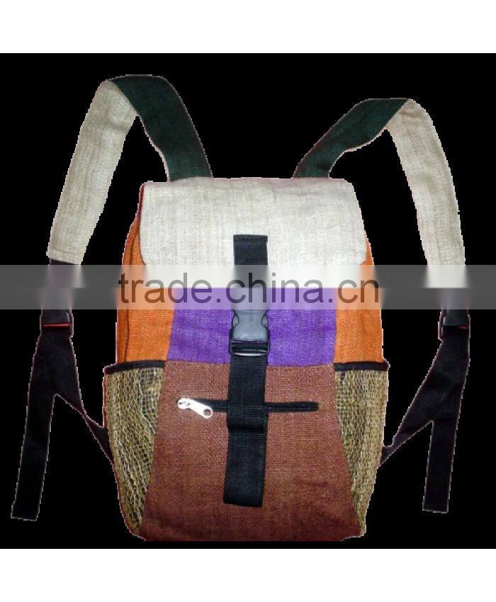 Hemp Backpack bags/ Handmade Hemp bags/ Hemp Fashion Bags