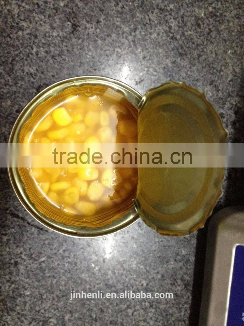 high quality canned sweet kernel corn 425g