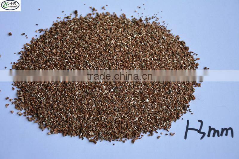 China Horticultural Grade Soil Golden Expanded Vermiculite