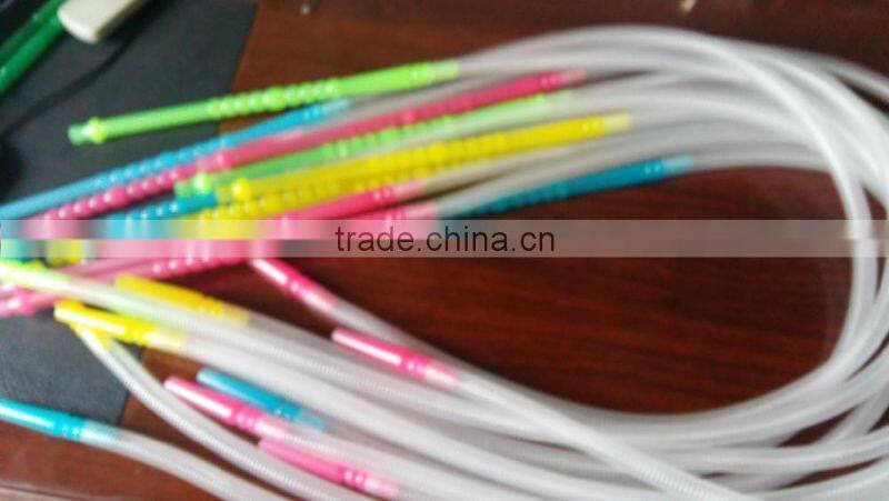 Food Grade Shisha hose disposable plastic hookah
