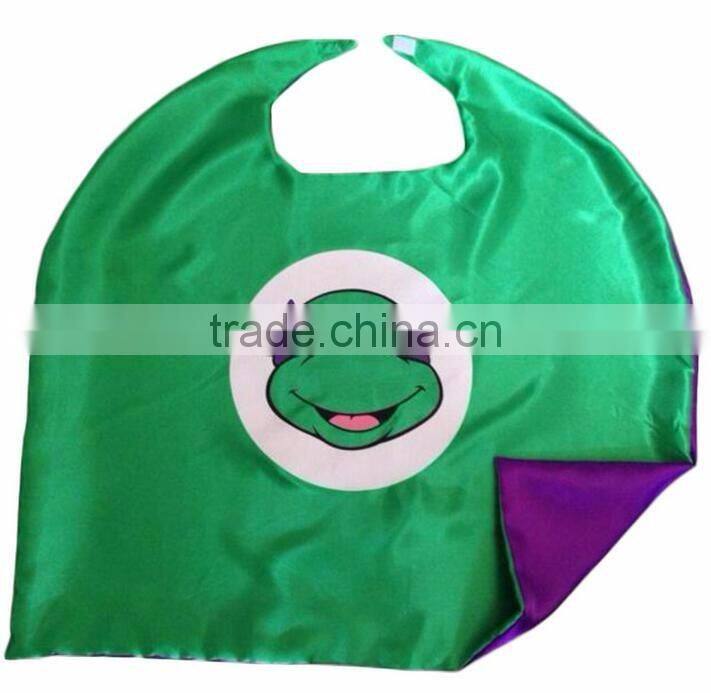 Doule layer Kids Adult Super Hero Capes