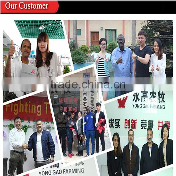 hign quality animal tracking plastic large size ear tag for cattle