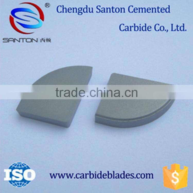 High quality tungsten carbide brazed tips for cutting tools