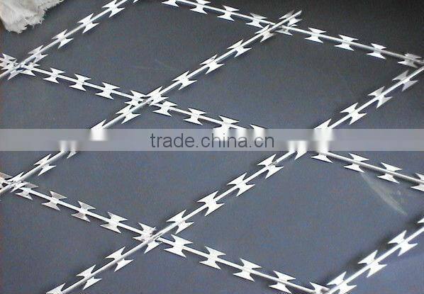 Anti corrosion fake razor wire
