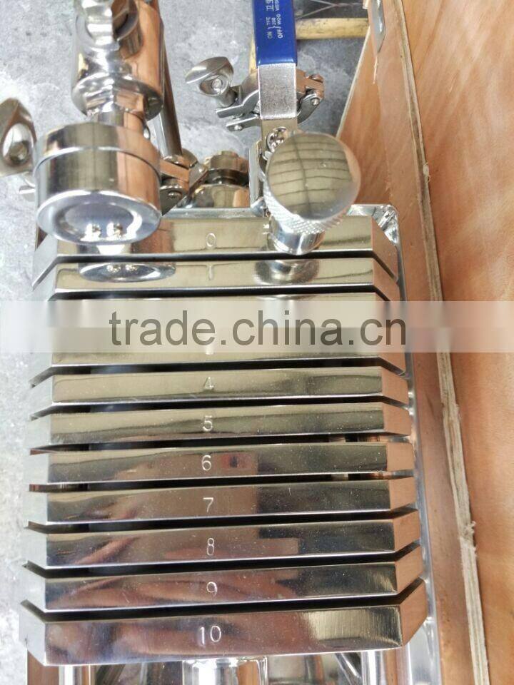 stainless steel SS 304/316 wine plate filter press from wenzhou
