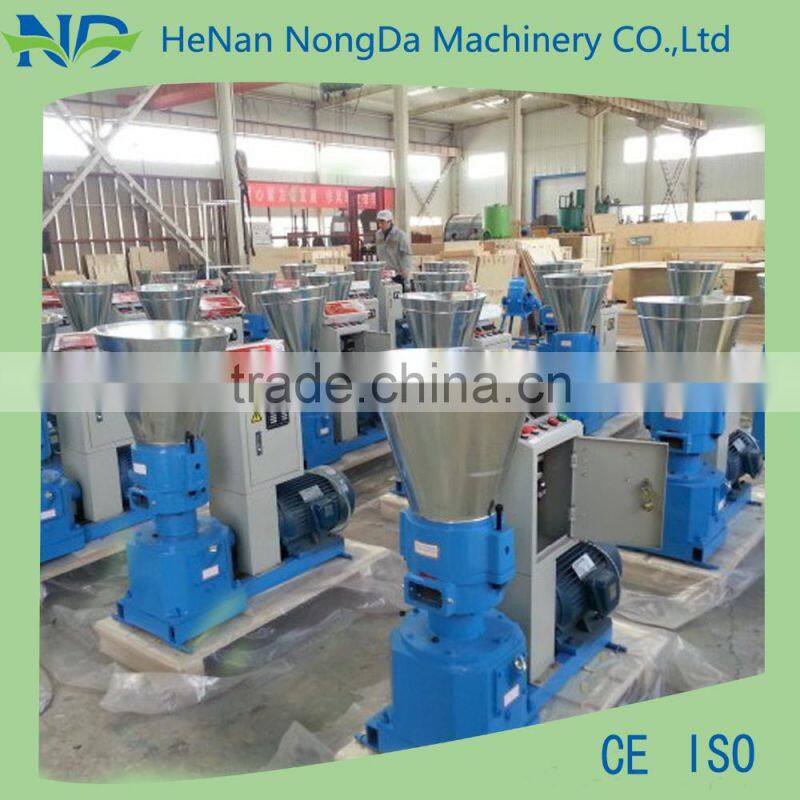 Hot selling poultry feed flat-mode pellet making machine