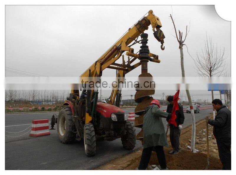 China market good quality portable tractor mounted earth auger drill machine