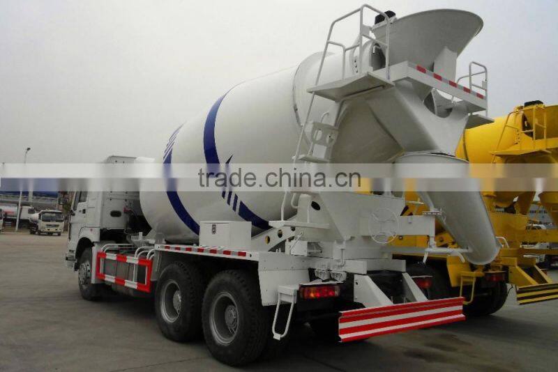 new condition SINOTRUK HOWO 12cbm truck mixer from factory for sale
