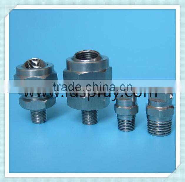 36275 adjustable ball fittings connected with W veejet or full cone spray nozzles