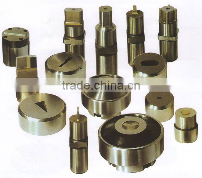 aggressive louver D station turret punch dies and molds