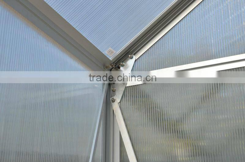 vegatable greenhouse kits with 4mm polycarbonate sheet HX65214