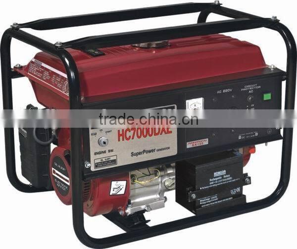 hot sale gasoline generator 7000DXE