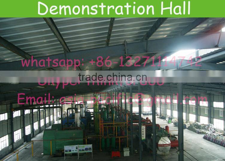 distillation unit, waste engine oil to base oil equipment, used engine oil refining machine