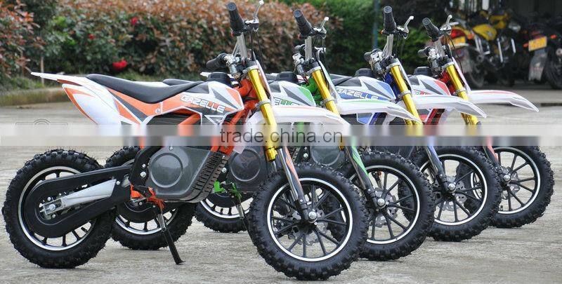 2014 500W 24V Electric Mini Motorcycle , Dirt bike For Kids