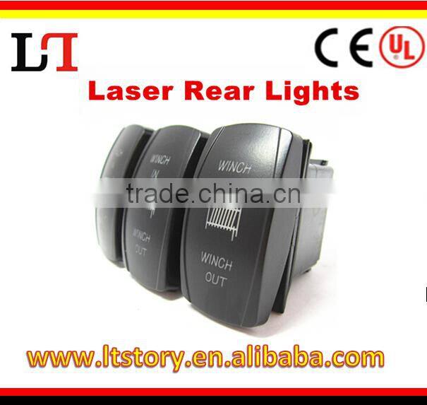 marine waterproof led DPDT/SPST/ DPST/ STDP ROCKER SWITCH