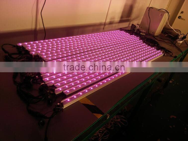 VANQ led strip growing light for lettuce,30w 4ft grow lamp tube,vertical farm grow led light