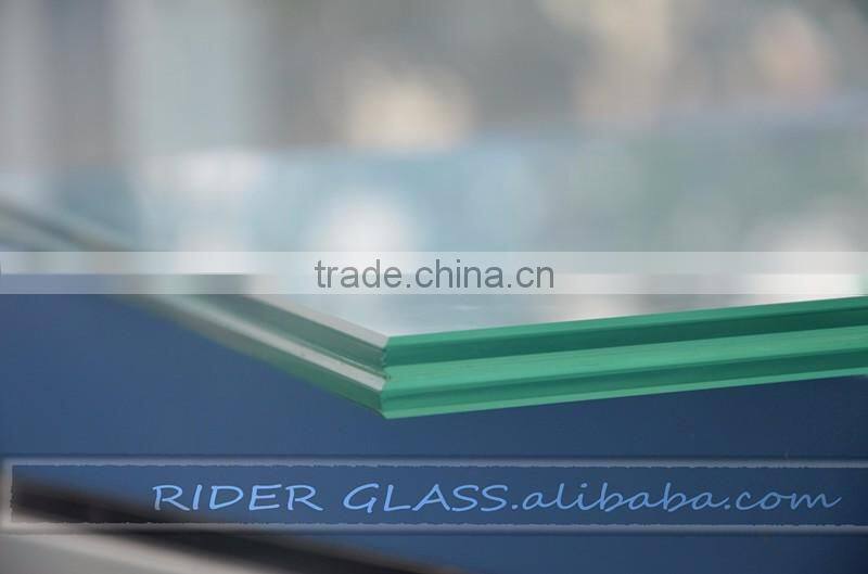 6.38-42.3mm AS/NZS2208:1996 10mm Thick Toughened Laminated Glass